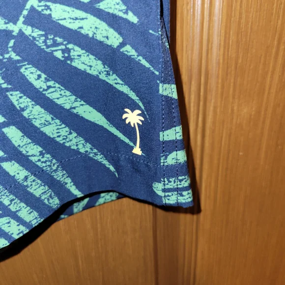 Margaritaville Palm Print Shorts UPF 30+ Quick Dry 4-Way Stretch - 30 - NWT - Picture 6 of 8